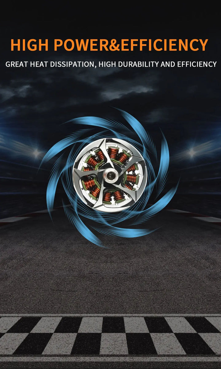 GEPRC SPEEDX2 2107.5 Brushless Motor Colorful 1960KV 2450KV Motors 5inch Freestyle Mark4 Mark5 MK5 HD For RC FPV Racing Drone - Thedroneflight