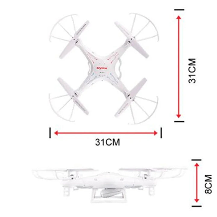 Original SYMA X5C/ X5C-1 Explorers Drone 2.4G 4CH 6-Axis Gyro RC Quadcopter With 2.0MP HD Camera RTF RC Helicopter for kids toys - Thedroneflight
