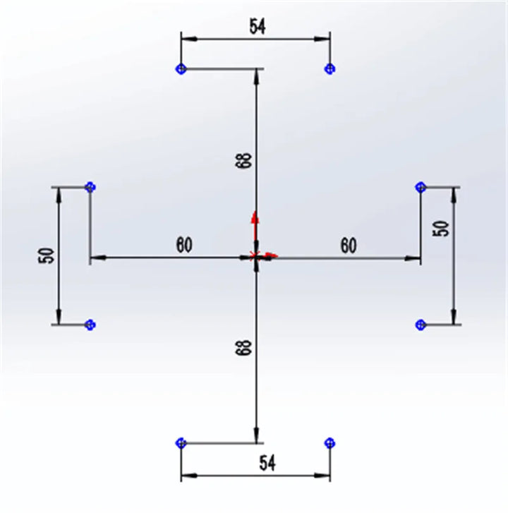 EFT 12S 480A Large Current Power Distribution Board suitable for four-axis/six-axis Agricultural drone Power Management Module - Thedroneflight