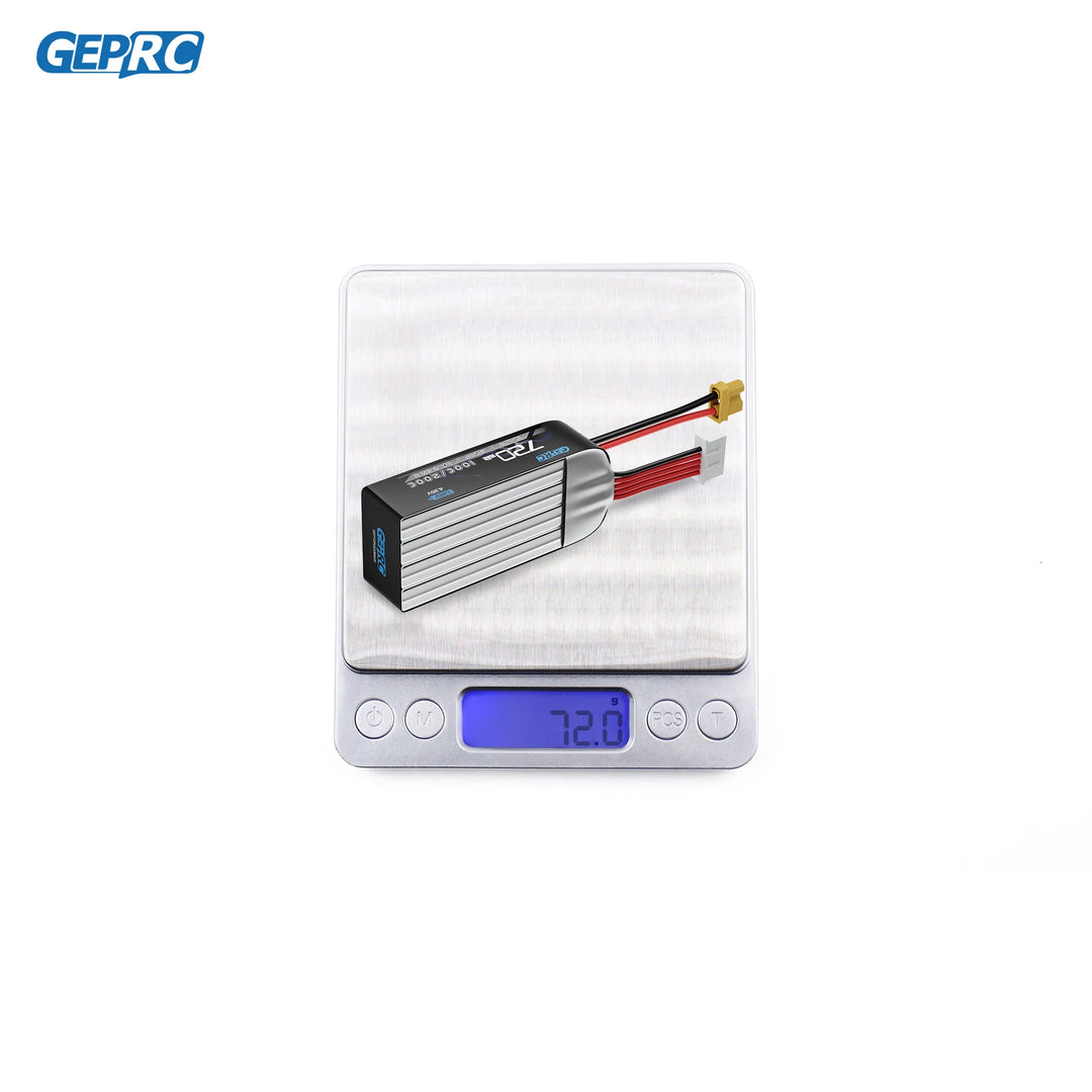 GEPRC LiHV 4S 720mAh 100C Battery XT30 Suitable 2-4Inch Series Drone for RC FPV Quadcopter Freestyle Drone Accessories Parts