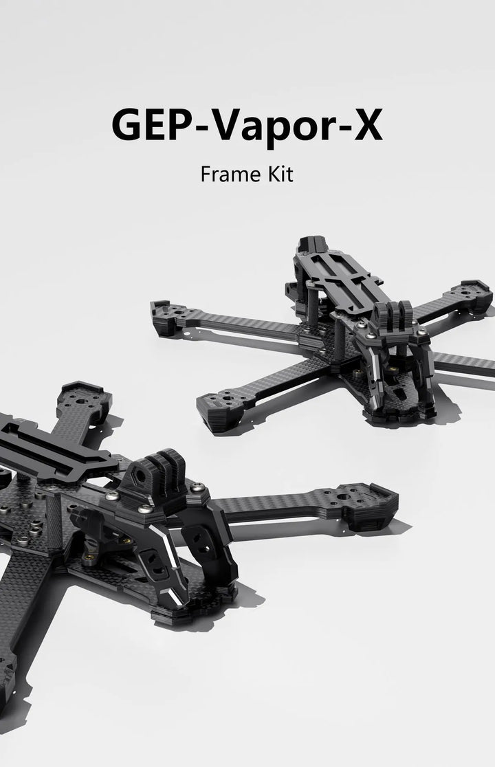 GEPRC GEP-Vapor-X5/X6 Frame 5-6inch Drone Carbon Fiber RC FPV Quadcopter Helicopter Replacement Accessories for Vapor-X Drones
