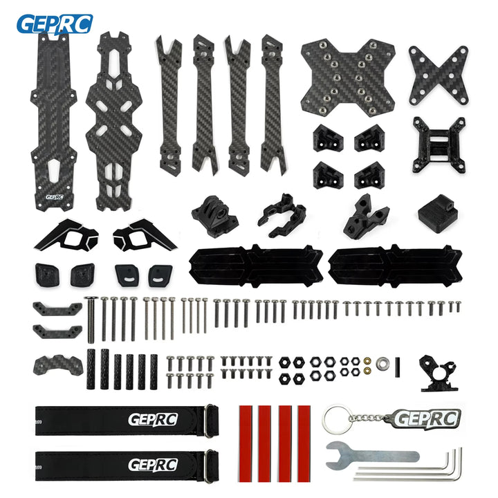 GEPRC GEP-Vapor-X5/X6 Frame 5-6inch Drone Carbon Fiber RC FPV Quadcopter Helicopter Replacement Accessories for Vapor-X Drones