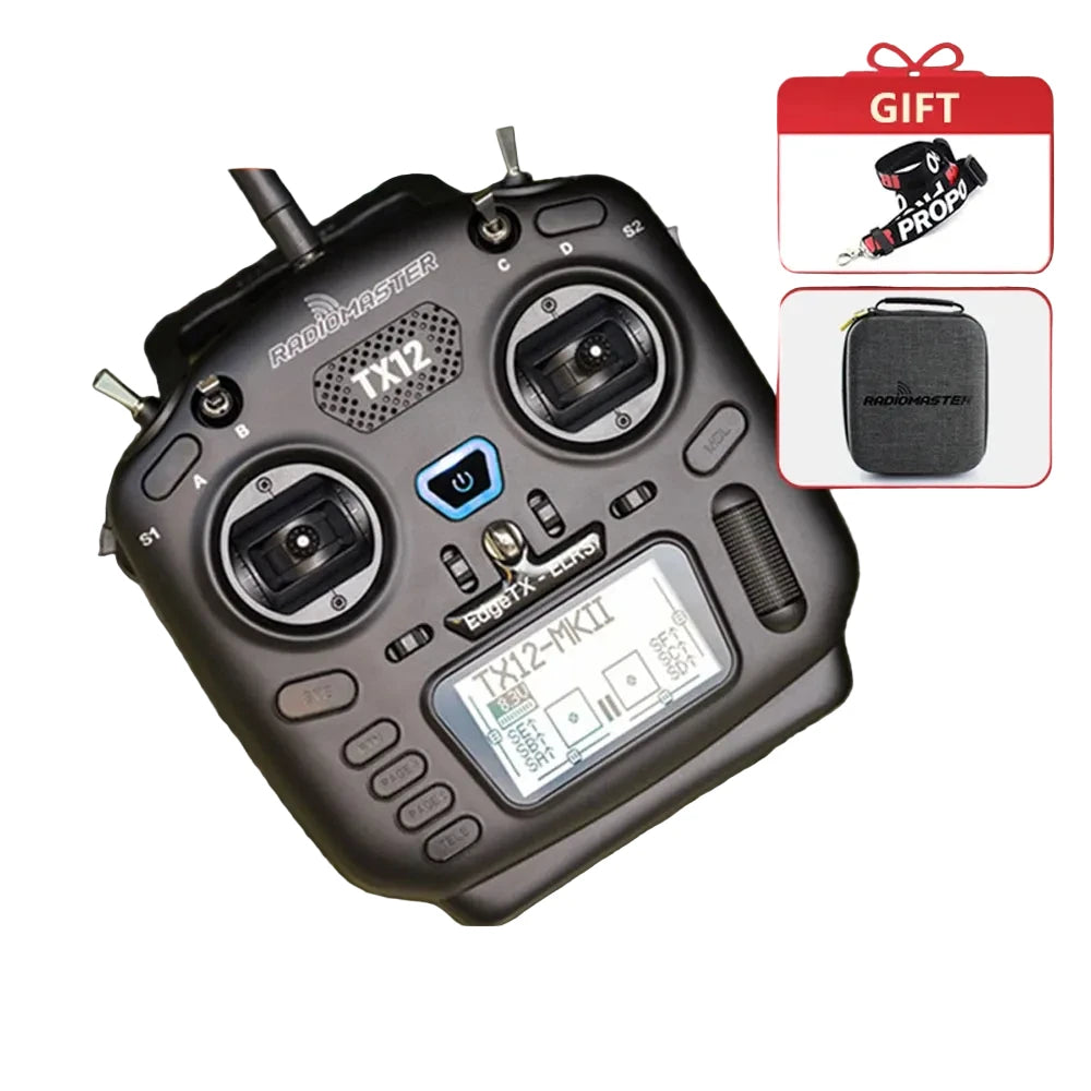 RadioMaster TX12 Mark II ELRS Radio Transmitter — EdgeTX, Hall