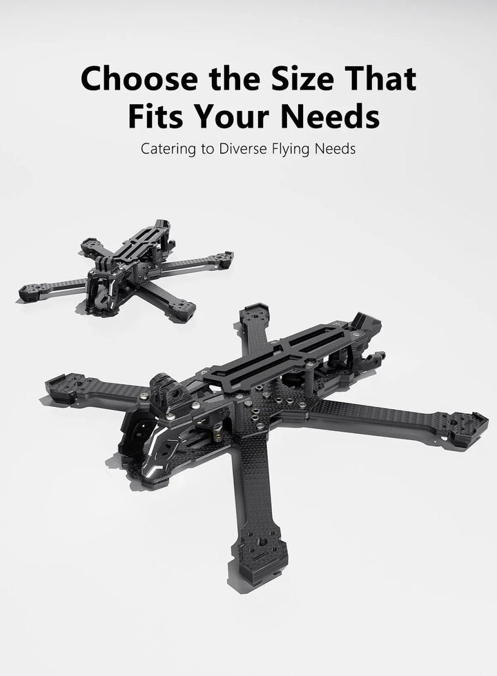 GEPRC GEP-Vapor-X5/X6 Frame 5-6inch Drone Carbon Fiber RC FPV Quadcopter Helicopter Replacement Accessories for Vapor-X Drones