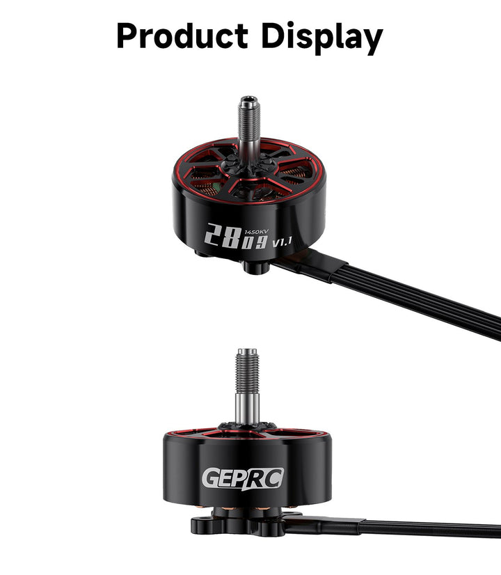 GEPRC SPEEDX2 2809 Motor 1280KV 1450KV | Long Range 7" FPV Drone