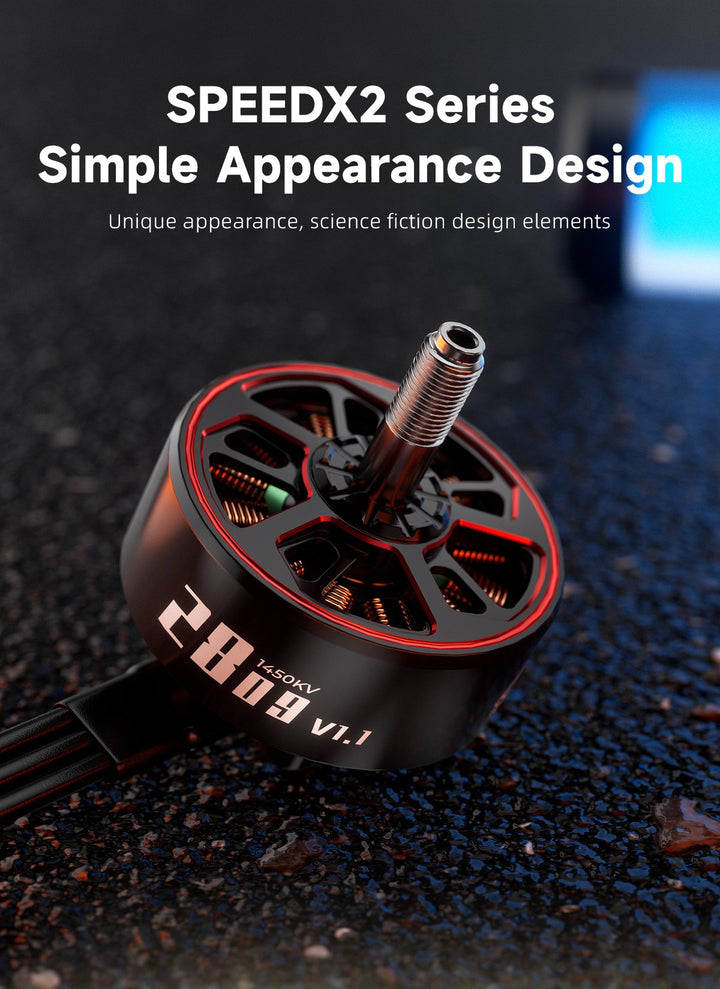 GEPRC SPEEDX2 2809 Motor 1280KV 1450KV | Long Range 7" FPV Drone
