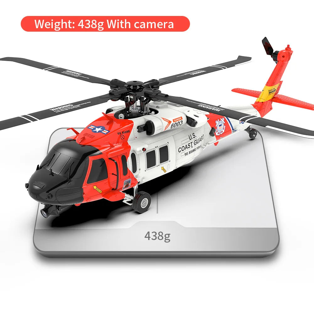 YU XIANG F09S Rescue Eagle Helicopter GPS Remote Control Aircraft One click Reverse Flight Optical Flow Positioning Optional FPV