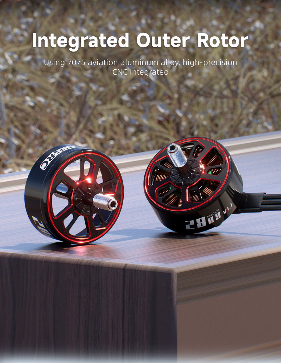 GEPRC SPEEDX2 2809 Motor 1280KV 1450KV | Long Range 7" FPV Drone