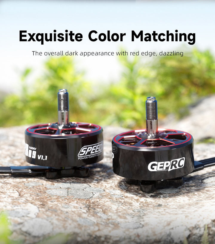GEPRC SPEEDX2 2809 Motor 1280KV 1450KV | Long Range 7" FPV Drone