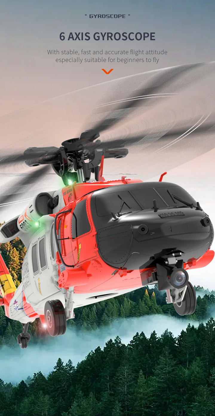 YU XIANG F09S Rescue Eagle Helicopter GPS Remote Control Aircraft One click Reverse Flight Optical Flow Positioning Optional FPV