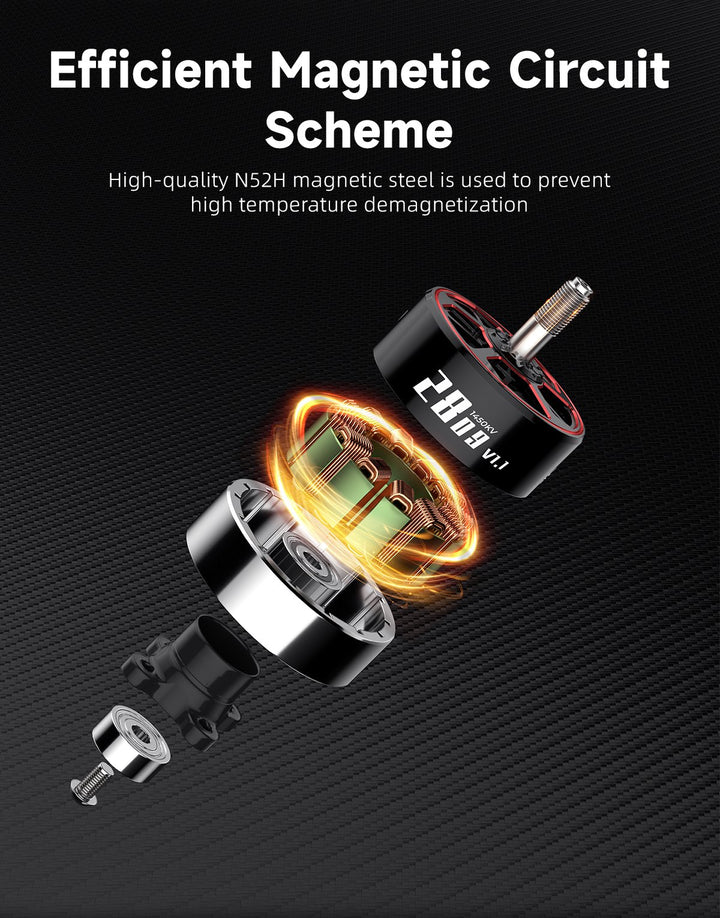 GEPRC SPEEDX2 2809 Motor 1280KV 1450KV | Long Range 7" FPV Drone