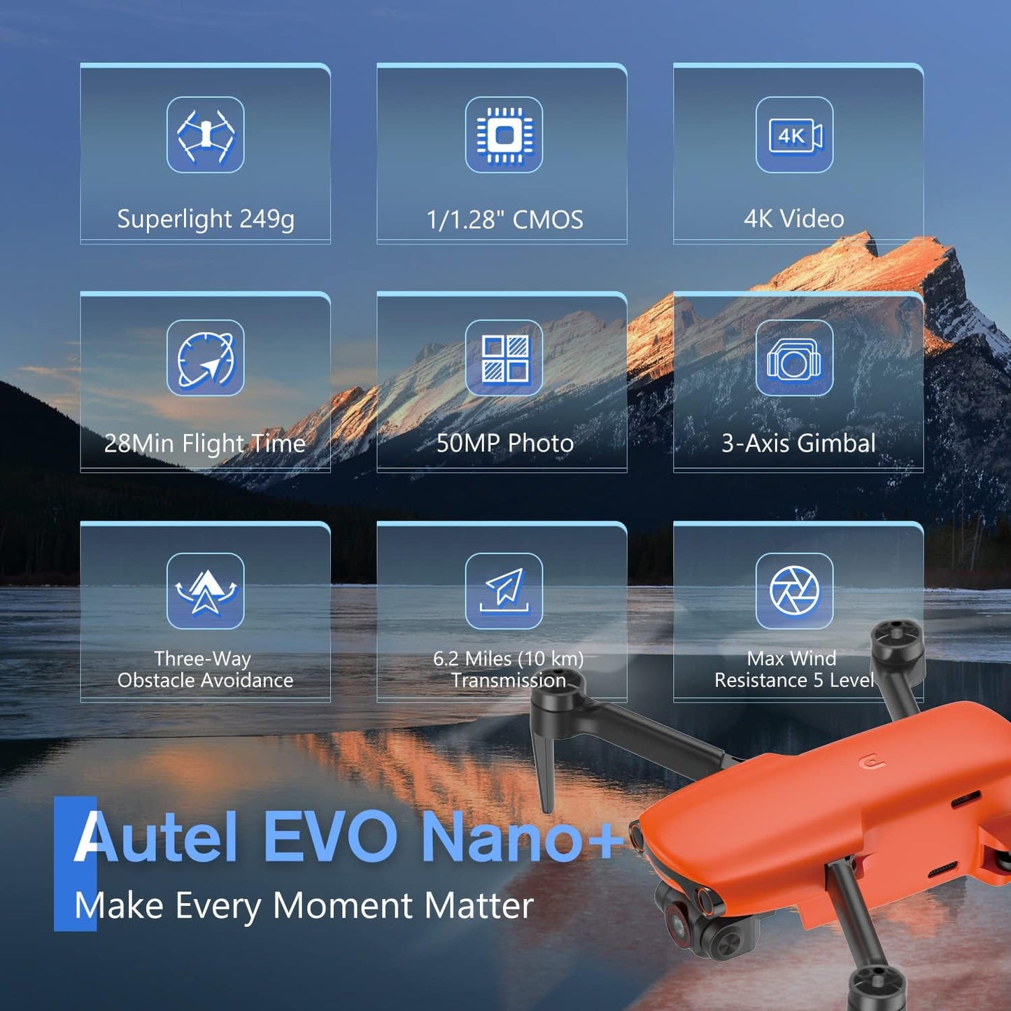 Autel Robotics Camera Drone EVO Nano+