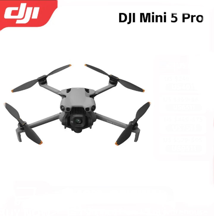 DJI Mini 5 Pro 1-Inch Large CMOS Camera Nightscape Omnidirectional Obstacle Sensing Lightweight and Portable