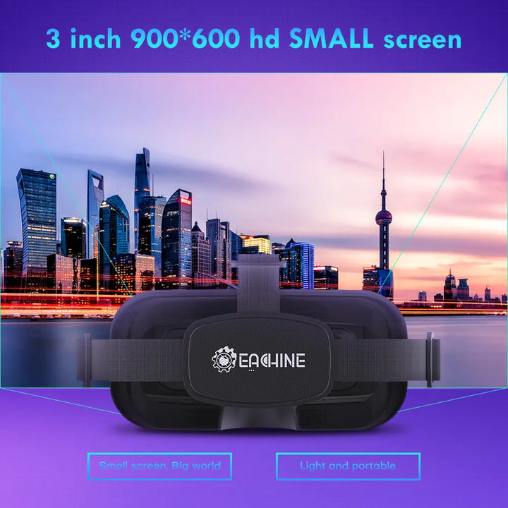 Eachine EV800DM Varifocal 5.8G 40CH Diversity FPV Goggles with HD DVR 3 Inch 900*600 Video Headset Build in 2000mAh Battery