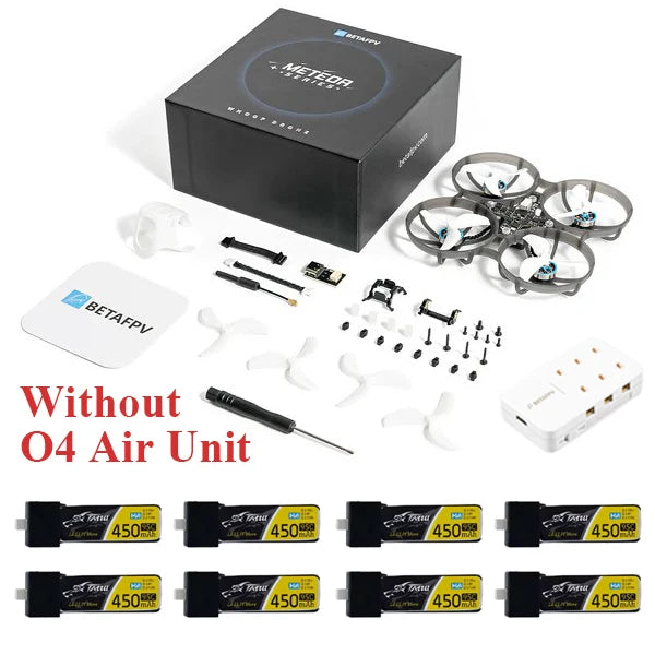 BETAFPV Meteor75 Pro O4 Brushless Whoop - DJI O4 Air Unit 1S 80.8mm 1102 22000KV Matrix FC ELRS