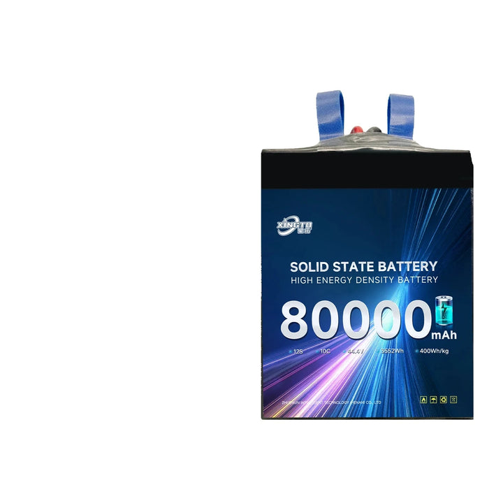 XINGTO Semi-Solid State UAV Battery Pack — 6S–14S, 40–80Ah, 10C, CE Certified, for VTOL, Industrial Drone & Heavy-Lift UAV