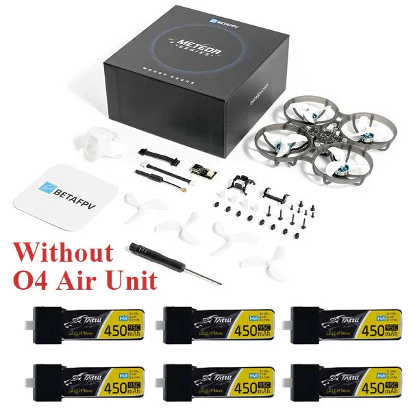 BETAFPV Meteor75 Pro O4 Brushless Whoop - DJI O4 Air Unit 1S 80.8mm 1102 22000KV Matrix FC ELRS