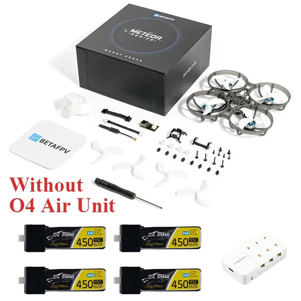 BETAFPV Meteor75 Pro O4 Brushless Whoop - DJI O4 Air Unit 1S 80.8mm 1102 22000KV Matrix FC ELRS