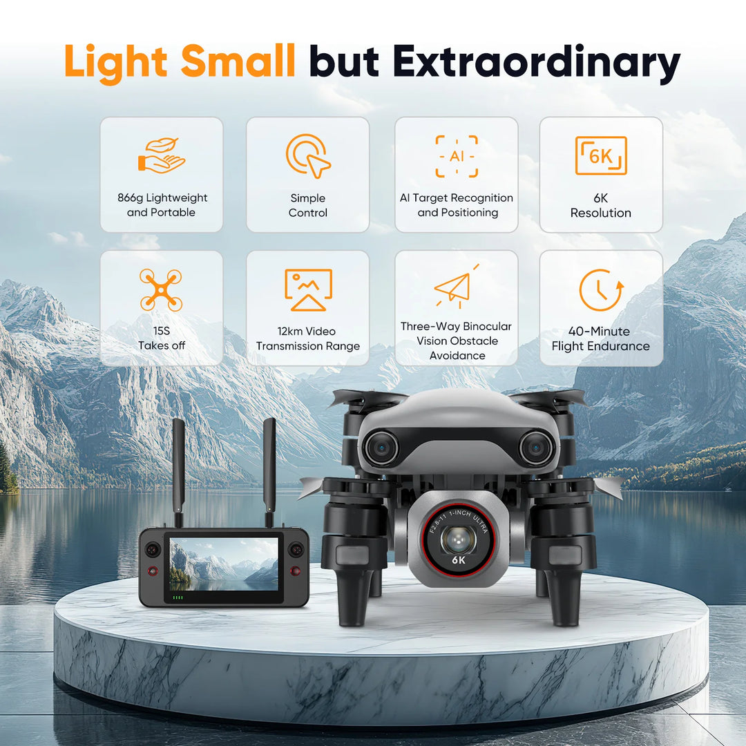Autel Robotics EVO Lite 640K Enterprise Drone 1'' CMOS 16x Digital Zoom mapping surveying search and rescue IP43 Smart Controller