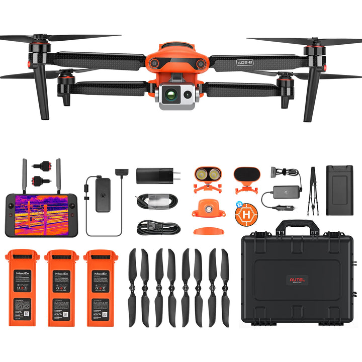 Autel Robotics EVO II Dual 640T Enterprise V3 — Thermal + 6K, 38-Min, 10km, 4GNSS