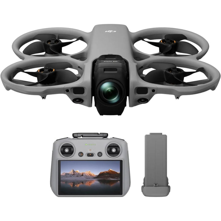 DJI Avata 360 FPV Drone — 8K 360° Camera, 1-Inch Sensor, 249g, Built-In Screen RC