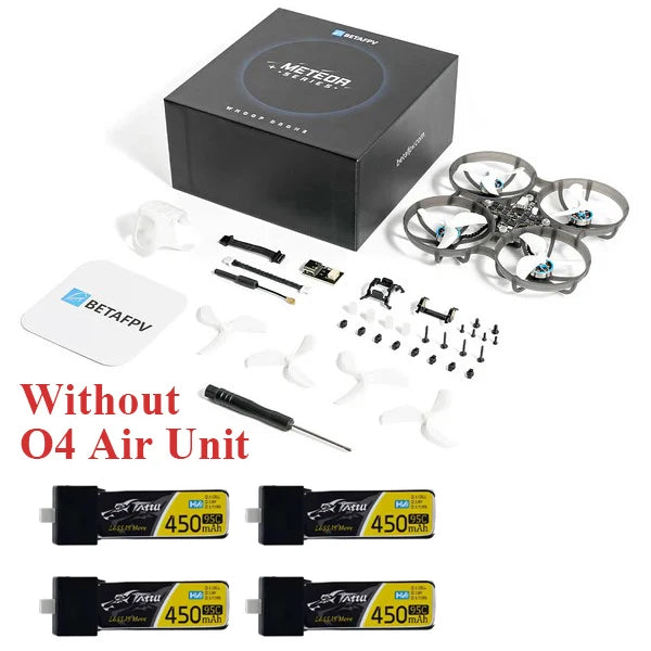BETAFPV Meteor75 Pro O4 Brushless Whoop - DJI O4 Air Unit 1S 80.8mm 1102 22000KV Matrix FC ELRS