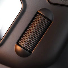 Close-up of the RadioMaster TX12 MKII textured scroll wheel