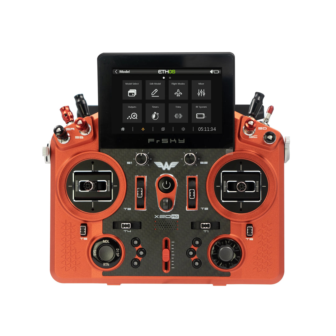 FrSky TANDEM X20 Pro AeroWing Edition — Dual-Band LoRa, MC20R Haptic Gimbals, ETHOS