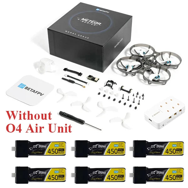 BETAFPV Meteor75 Pro O4 Brushless Whoop - DJI O4 Air Unit 1S 80.8mm 1102 22000KV Matrix FC ELRS