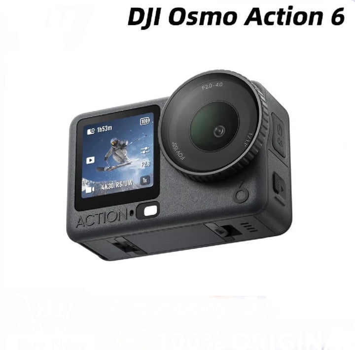 DJI Osmo Action 6 - 8K Action Camera with Variable Aperture & 1/1.1-Inch Sensor