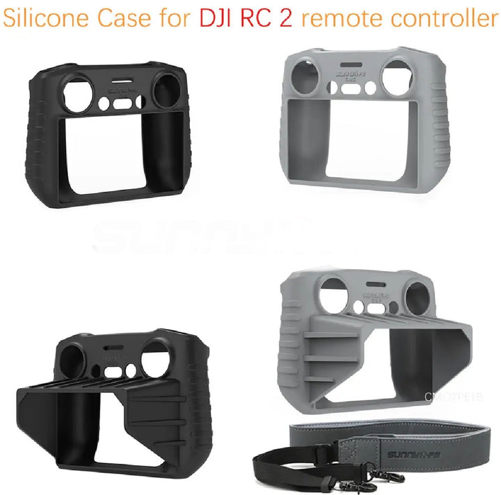DJI RC 2 Silicone Case + Sun Hood | Air 3 Remote Controller Accessories