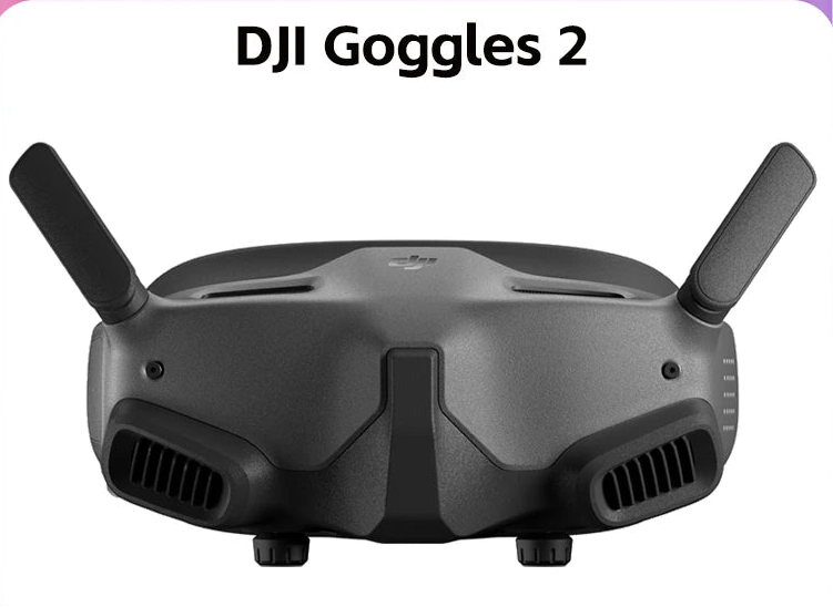 DJI Goggles 2 290g Dual 1080p Micro-OLED Screens 1080p/100fps Transmission 30 ms Latency Wi-Fi Wireless DLNA Protocol In Stock