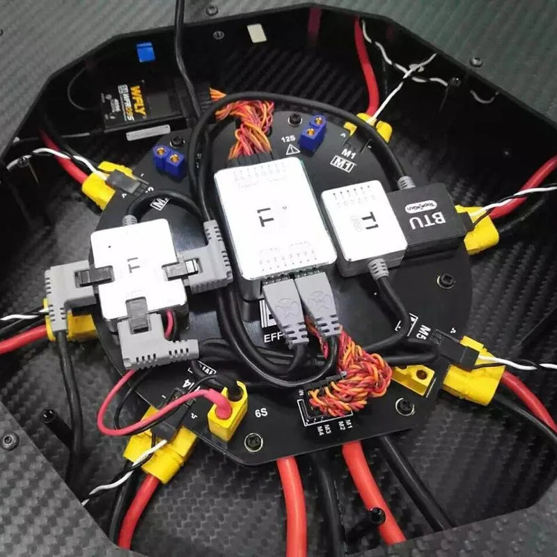 EFT 12S 480A Large Current Power Distribution Board suitable for four-axis/six-axis Agricultural drone Power Management Module