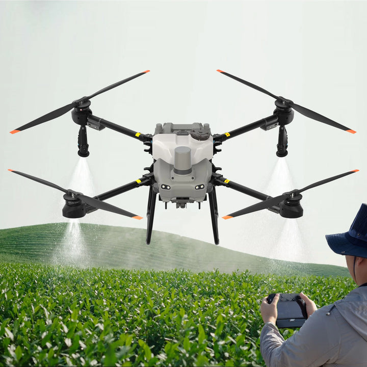 DJI Agras T25P Agricultural Sprayer Drone - 20L Tank Dual Atomization