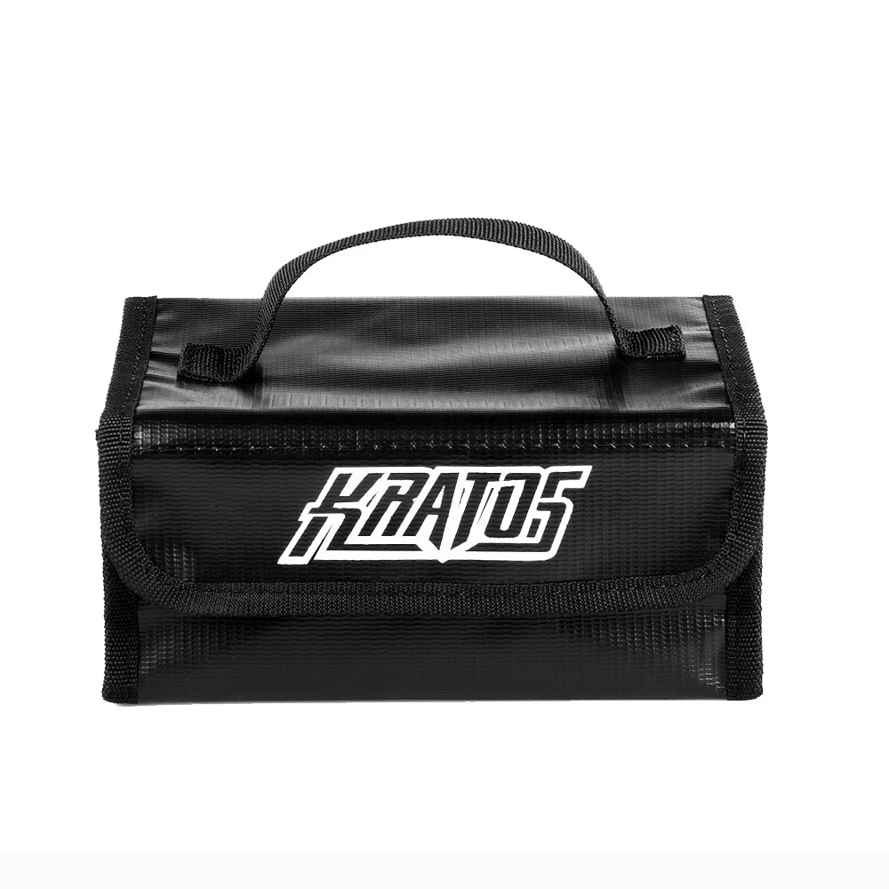 120x180x80mm HGLRC KRATOS Fireproof Explosionproof Battery Safe Bag Lipo Charging HandBag for RC Model Airplane FPV Racing Drone