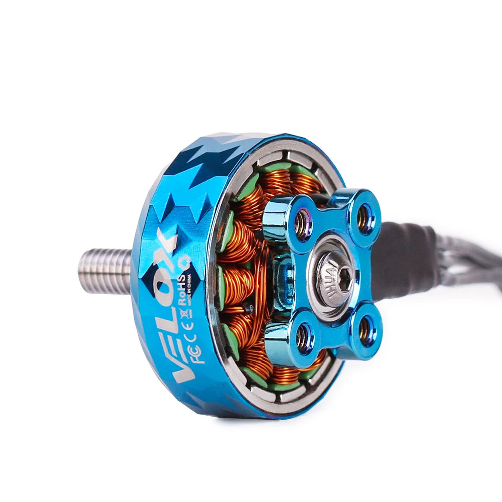 T-motor FPV Outrunner VELOX VELOCE SERIES V2306.5 V2 KV1950 6S KV2550 4-5S Burhsless Motor For Freestyle Version