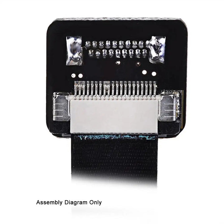 FPV Micro  Mini HDMI-compatible 90 Degree Adapter FPC Ribbon Flat  Cable Pitch 20pin, Used for Multicopter Aerial Photography