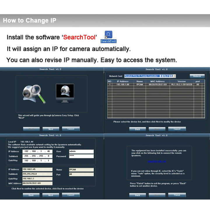 5X 4K 8mp Ip Camera Module, IMX415 Starlight Sensor, Motorized 2.7-13.5mm Optical Zoom Auto Focus,SD Card Slot Camhipro APP