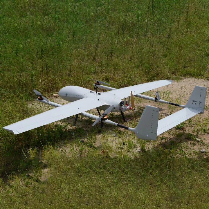VF50P Gas-Powered VTOL Fixed Wing Drone - Heavy Lift Industrial Survey & Inspection UAV