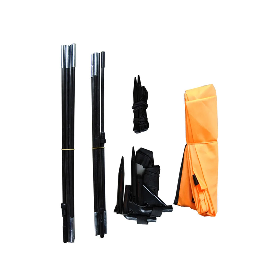 Gemfan FPV Race Gates — AC-2M Cube Gate 150×150×120cm & Indoor/Outdoor Door Gates, 52–80cm, Reflective