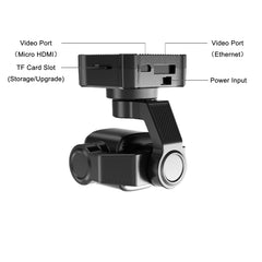 SIYI A8 Mini 4K Gimbal Camera 8MP Ultra HD 6X Digital Zoom Gimbal Camera with 1/1.7" Sony Sensor Lightweight 95g 55x55x70mm
