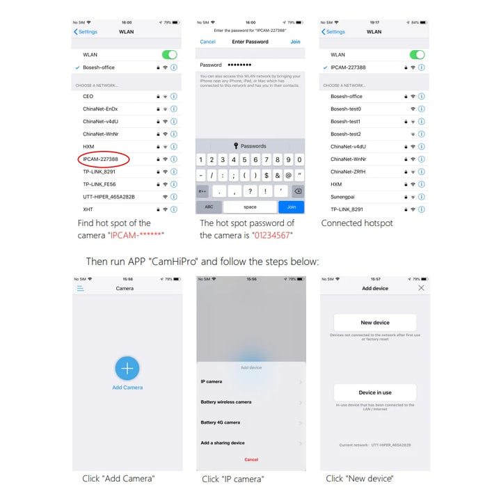 5X 4K 8mp Ip Camera Module, IMX415 Starlight Sensor, Motorized 2.7-13.5mm Optical Zoom Auto Focus,SD Card Slot Camhipro APP