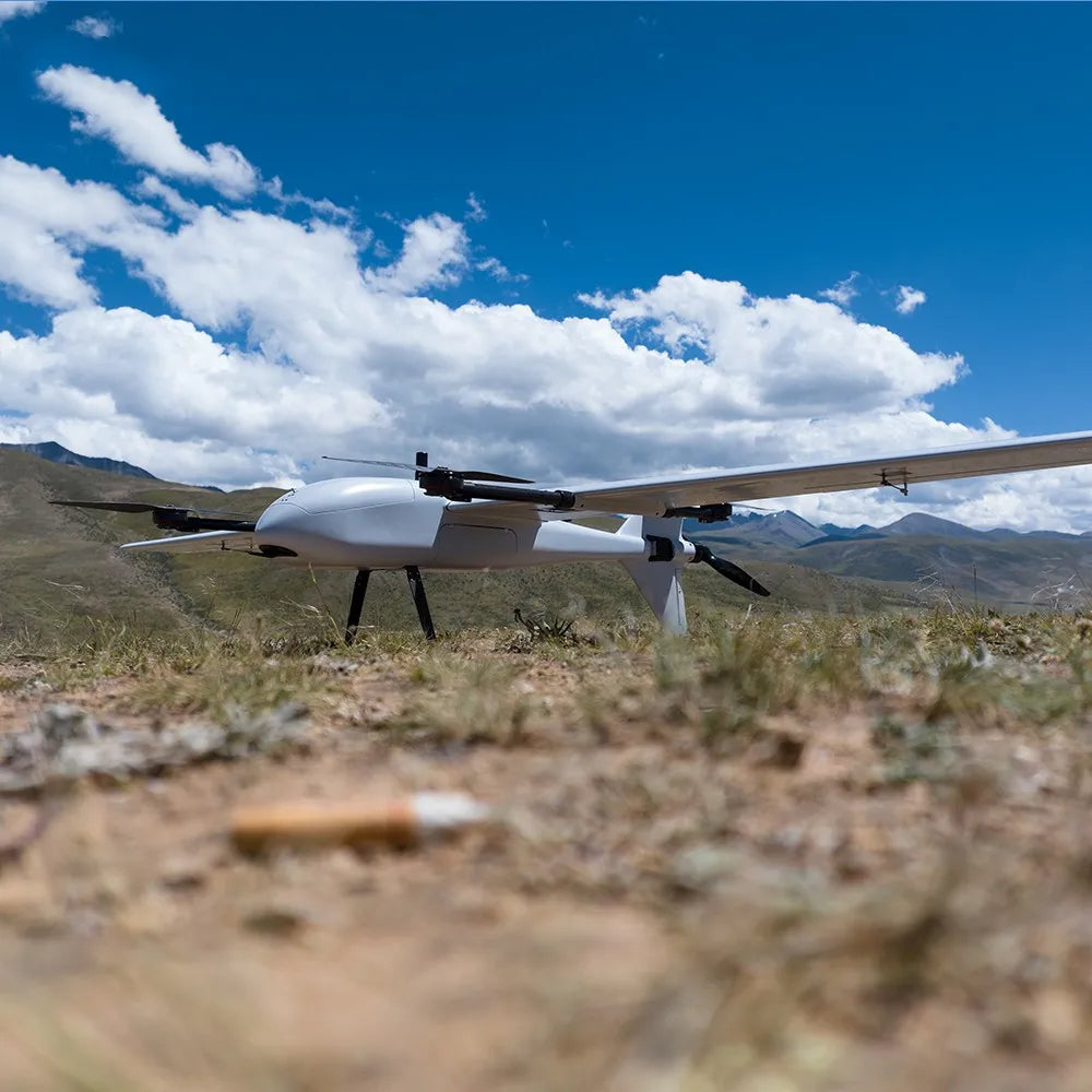 Raefly VT240 VTOL UAV - Long Range Fixed Wing Drone for Survey & Inspection