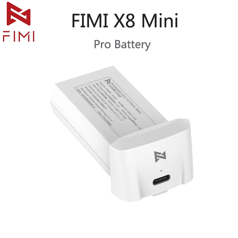 Original FIMI X8 Mini Drone Pro Battery Smart Lipo-Battery For FIMI X8 RC Drone Intelligent Flight Accessories