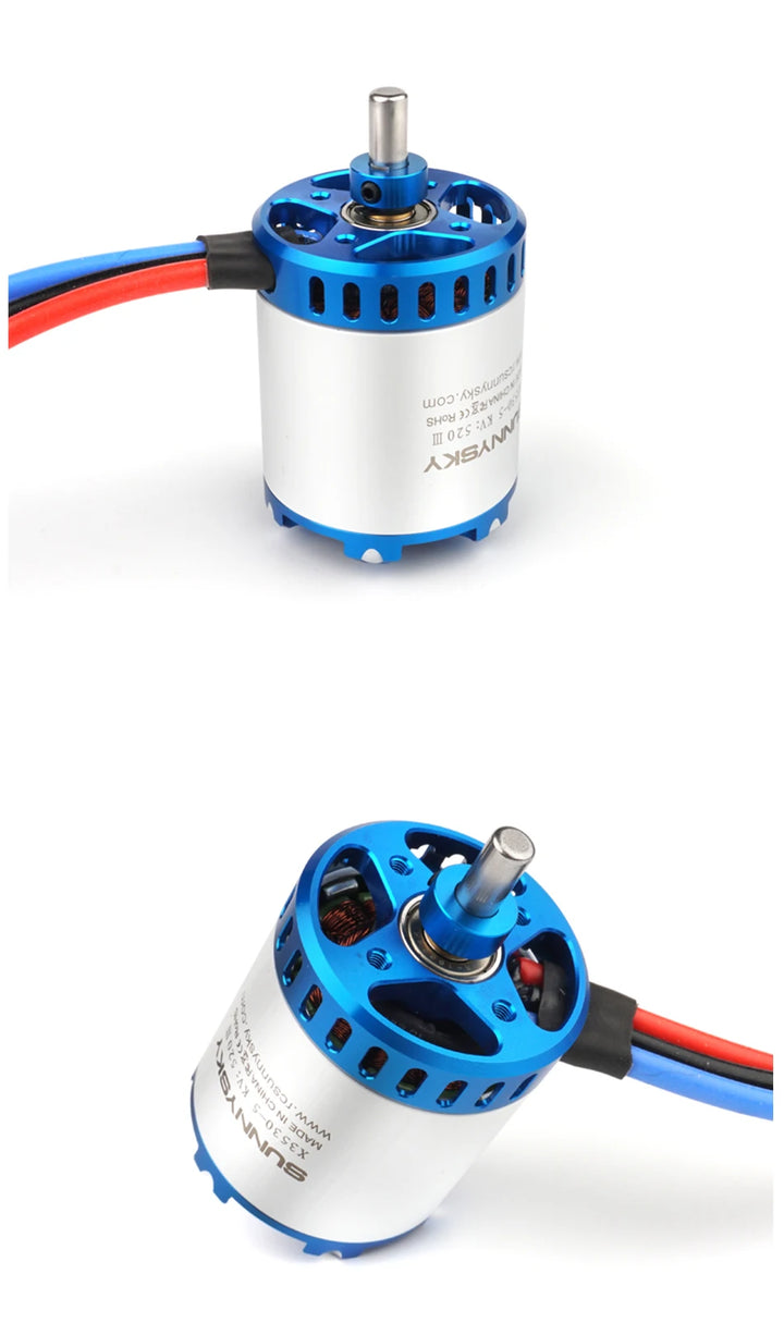 SUNNYSKY X3520-III X3530-III I 445KV 560KV 780KV Brushless Motor for RC Quadcopter Airplanes Fixed Wing Plane