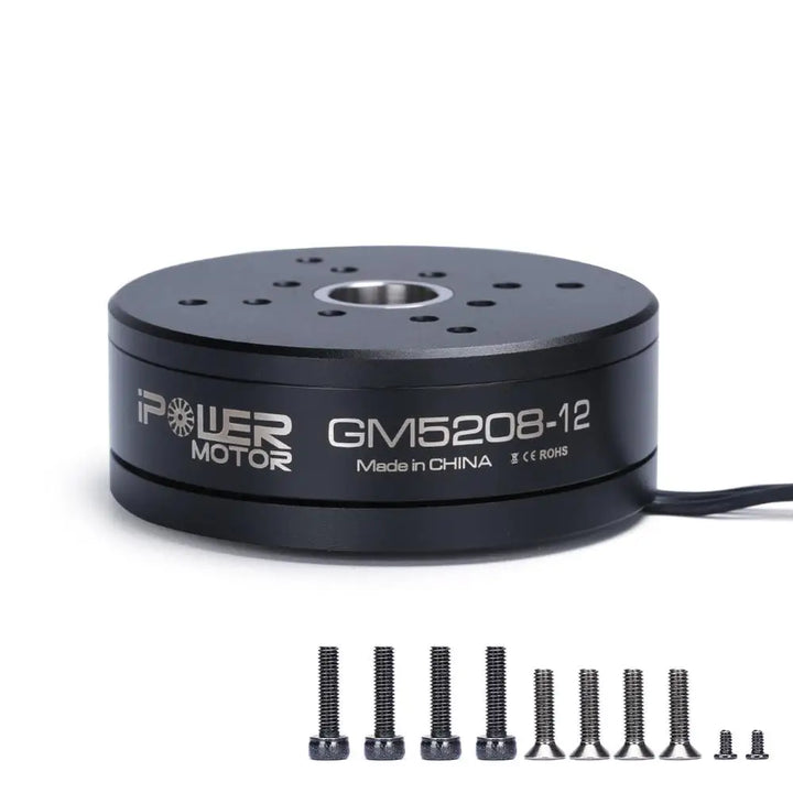 iPower GM5208 Brushless Gimbal Motor 12-Pole DSLR / LiDAR UAV Pod Motor