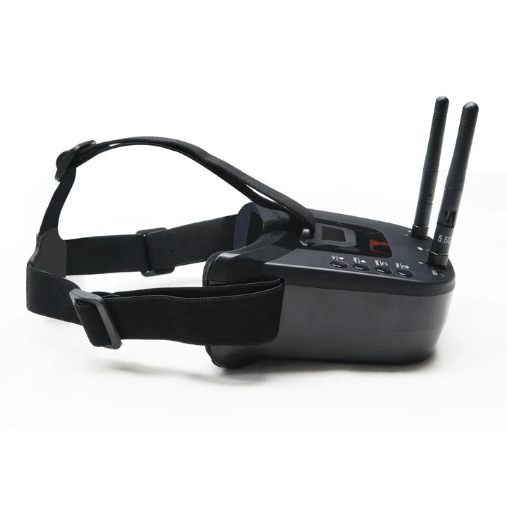 VR009 5.8G 40CH Auto-Searching Double Antennas mini FPV Goggles 3.0 Inch Built-in Battery for RC Drone Beginner