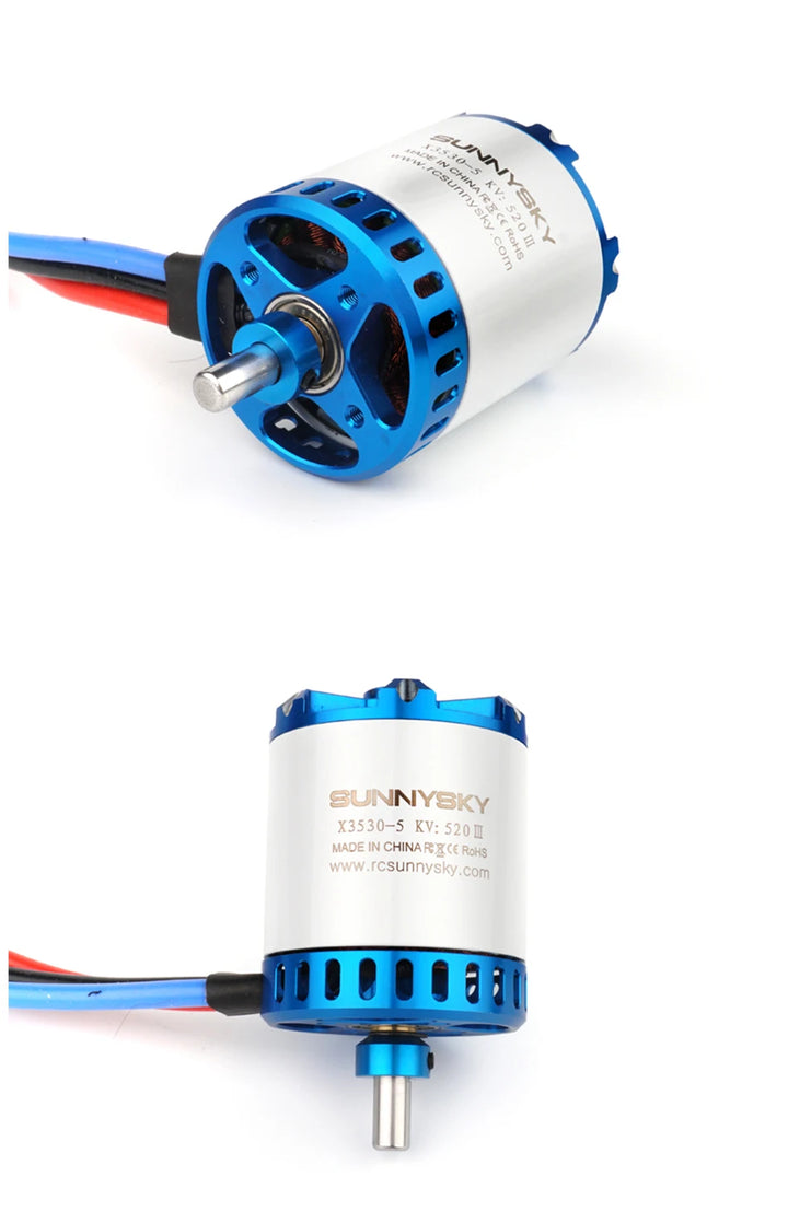 SUNNYSKY X3520-III X3530-III I 445KV 560KV 780KV Brushless Motor for RC Quadcopter Airplanes Fixed Wing Plane