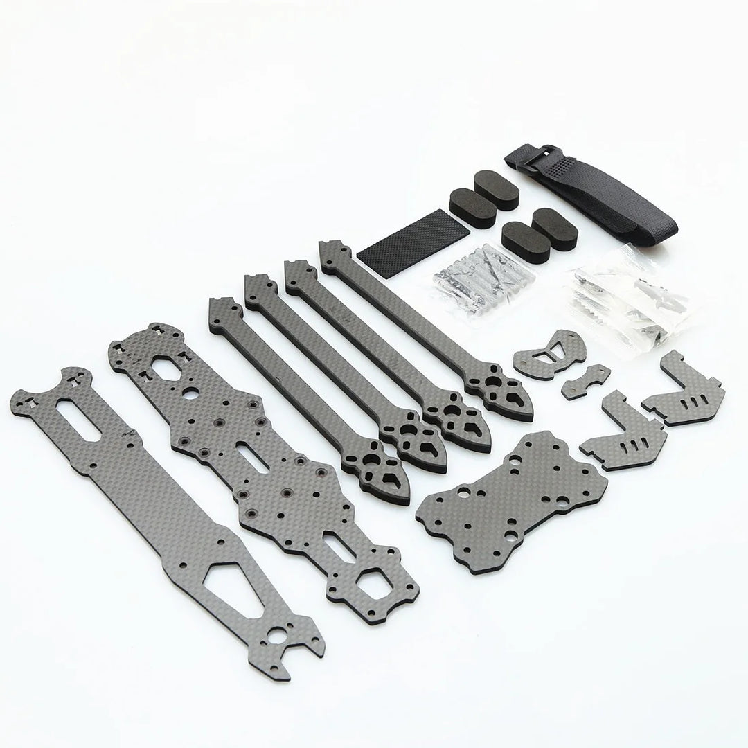 MANTA MARK4's V3 7" 10" 13"15Inch 3K Carbon Fiber FPV Unmanned Aerial Drone Frame Kit Parts with Positive Customized in Any Size