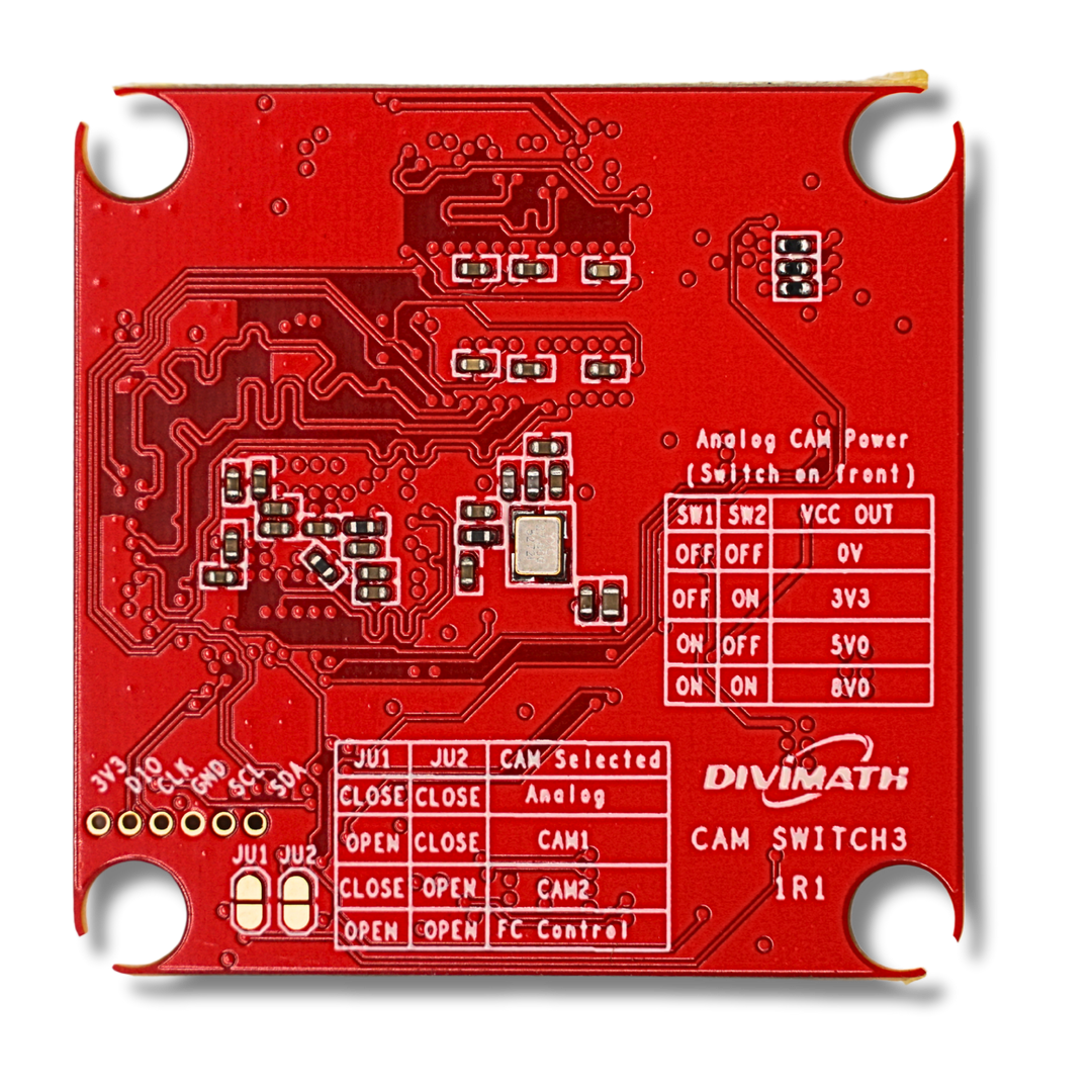 HDZero HDZ3323 Analog Camera Adapter & 3-to-1 Switcher
